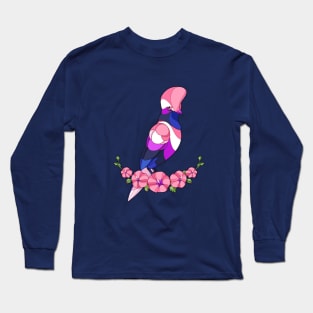 Pride Birds - Genderfluid Long Sleeve T-Shirt